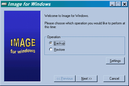 Image for Windows Screenshot